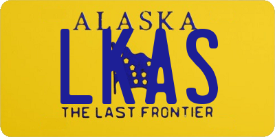 AK license plate LKAS
