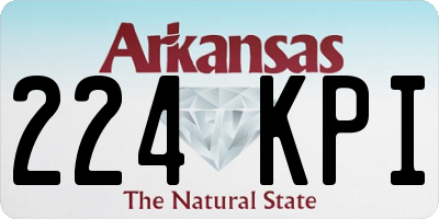AR license plate 224KPI