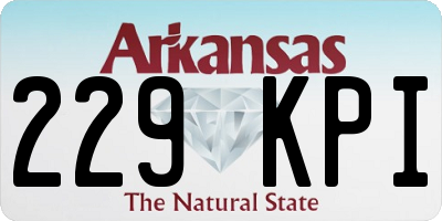 AR license plate 229KPI