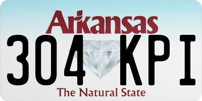 AR license plate 304KPI