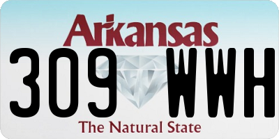 AR license plate 309WWH