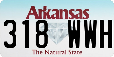 AR license plate 318WWH