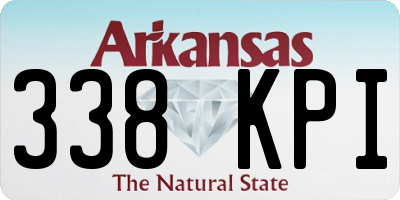 AR license plate 338KPI