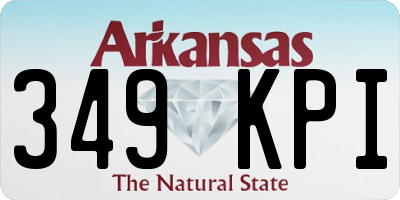 AR license plate 349KPI