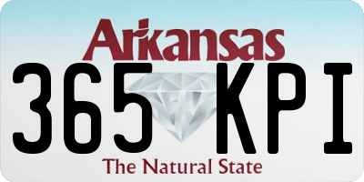 AR license plate 365KPI