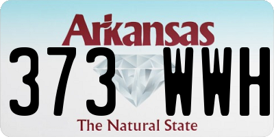 AR license plate 373WWH