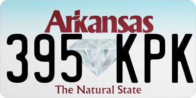AR license plate 395KPK