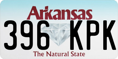 AR license plate 396KPK