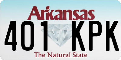 AR license plate 401KPK
