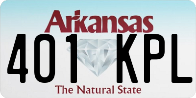 AR license plate 401KPL