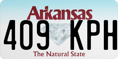 AR license plate 409KPH