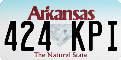 AR license plate 424KPI