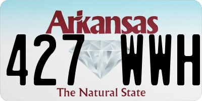AR license plate 427WWH