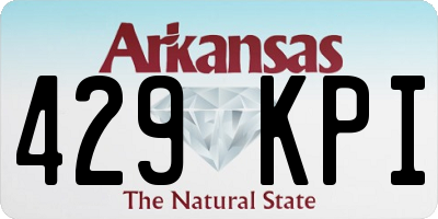 AR license plate 429KPI
