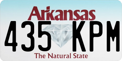 AR license plate 435KPM