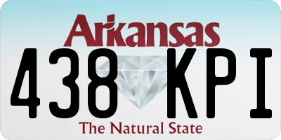 AR license plate 438KPI