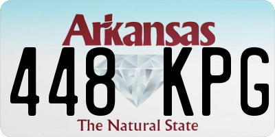 AR license plate 448KPG