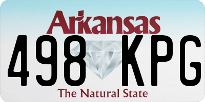 AR license plate 498KPG
