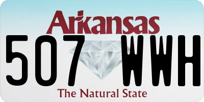 AR license plate 507WWH