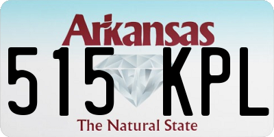 AR license plate 515KPL