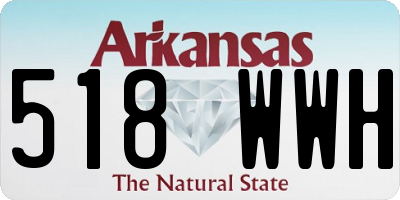 AR license plate 518WWH