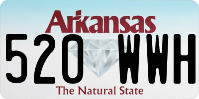 AR license plate 520WWH