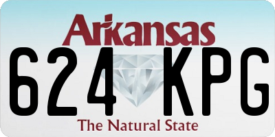 AR license plate 624KPG