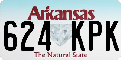 AR license plate 624KPK