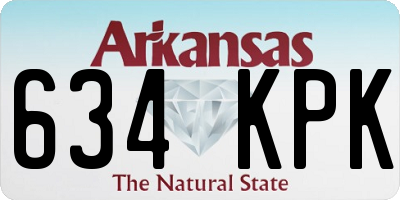 AR license plate 634KPK