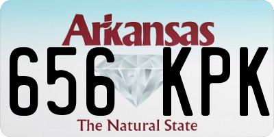AR license plate 656KPK