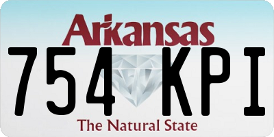 AR license plate 754KPI