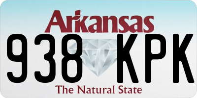 AR license plate 938KPK