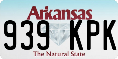 AR license plate 939KPK