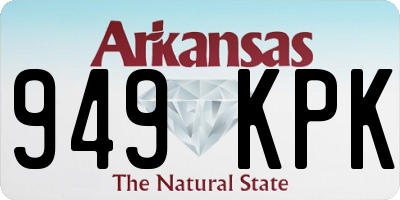 AR license plate 949KPK