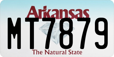 AR license plate MT7879