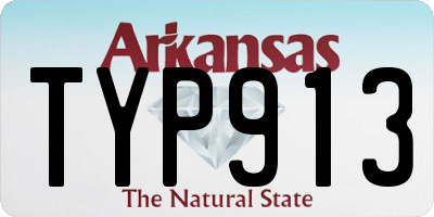 AR license plate TYP913
