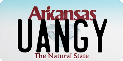 AR license plate UANGY