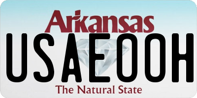 AR license plate USAEOOH