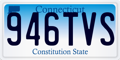 CT license plate 946TVS