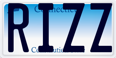 CT license plate RIZZ