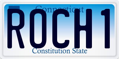 CT license plate ROCH1