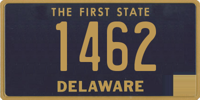DE license plate 1462