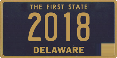 DE license plate 2018