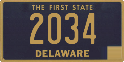DE license plate 2034