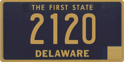 DE license plate 2120