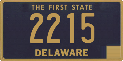 DE license plate 2215
