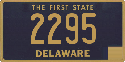 DE license plate 2295