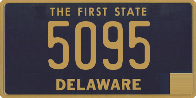 DE license plate 5095