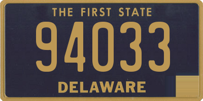 DE license plate 94033