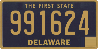 DE license plate 991624